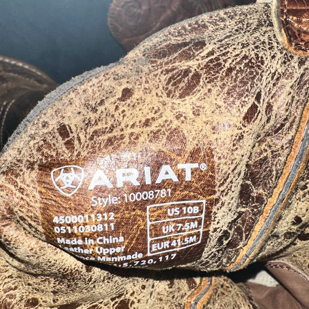 Western boots Ariat brand - Picture 4 of 7